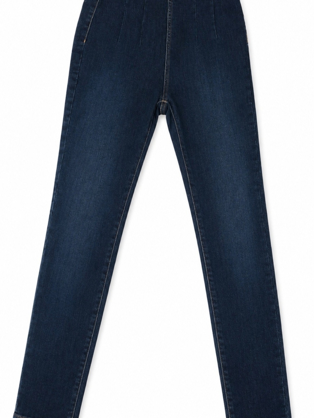 Free People Woman's Dark Washed High-Rise Skinny Jeans Size W 27